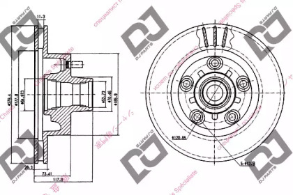 DJ PARTS BD1222